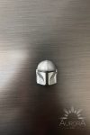 The Mandalorian Helmet Magnet – Star Wars Temalı 3D El Boyama Mıknatıslı Figür | Din Djarin Kask 10CM